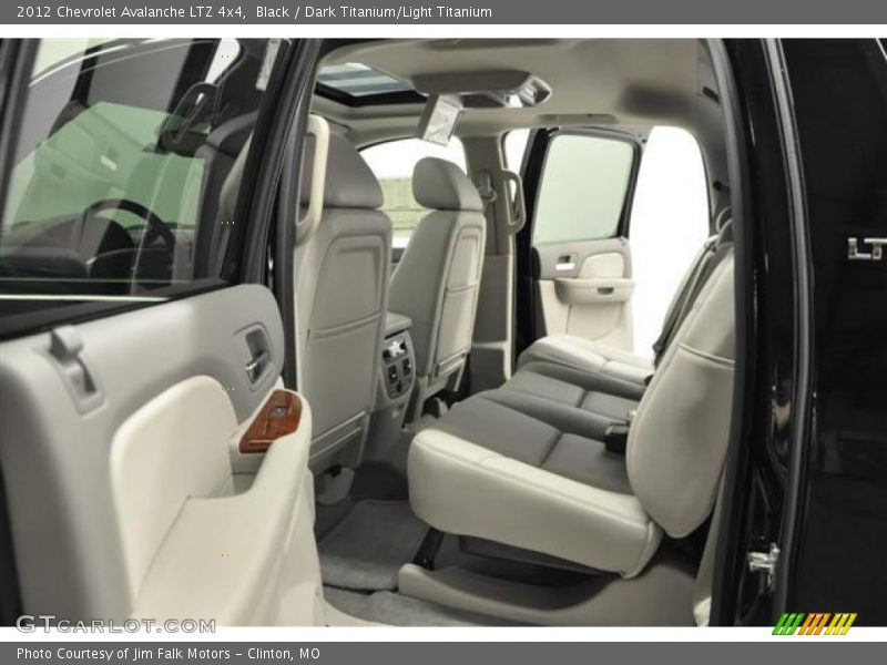 Black / Dark Titanium/Light Titanium 2012 Chevrolet Avalanche LTZ 4x4