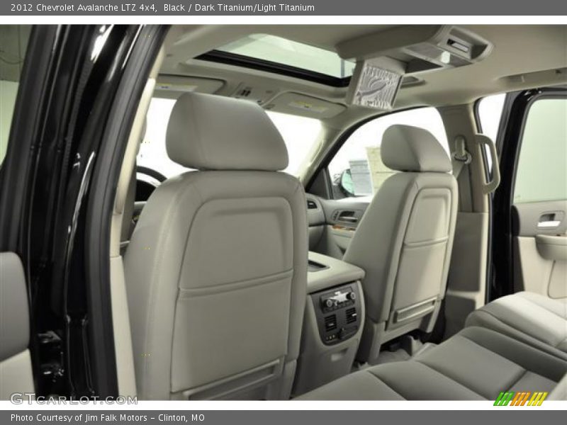 Black / Dark Titanium/Light Titanium 2012 Chevrolet Avalanche LTZ 4x4