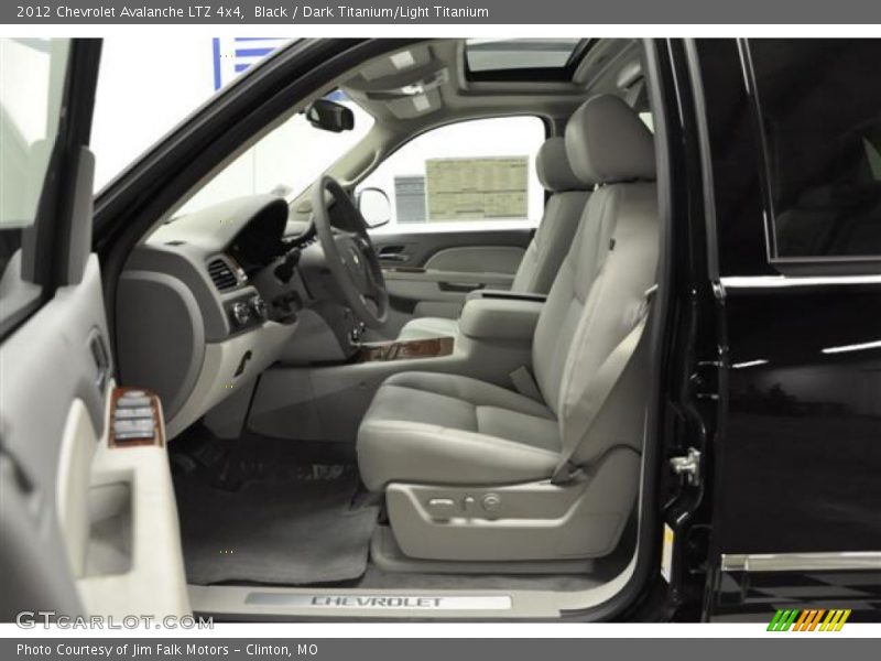 Black / Dark Titanium/Light Titanium 2012 Chevrolet Avalanche LTZ 4x4