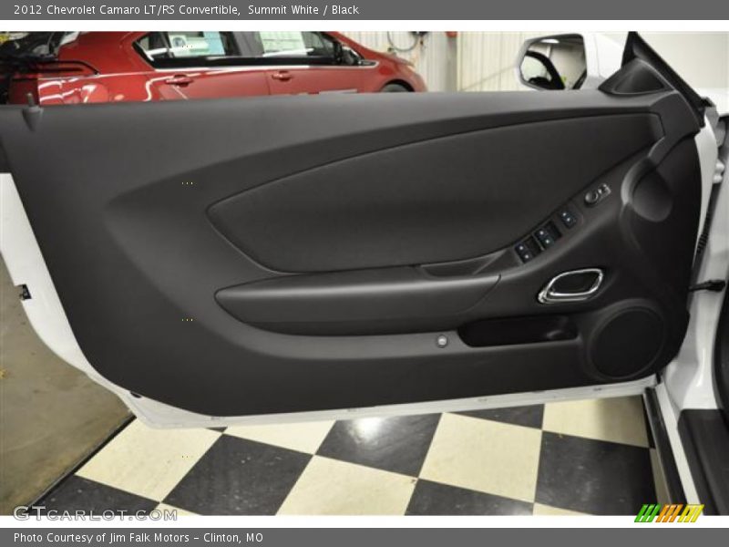 Door Panel of 2012 Camaro LT/RS Convertible