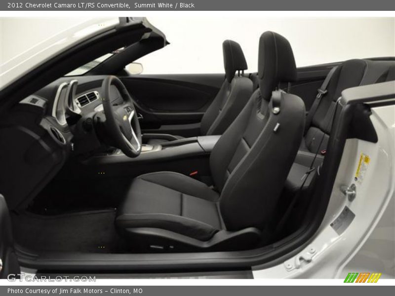 Summit White / Black 2012 Chevrolet Camaro LT/RS Convertible