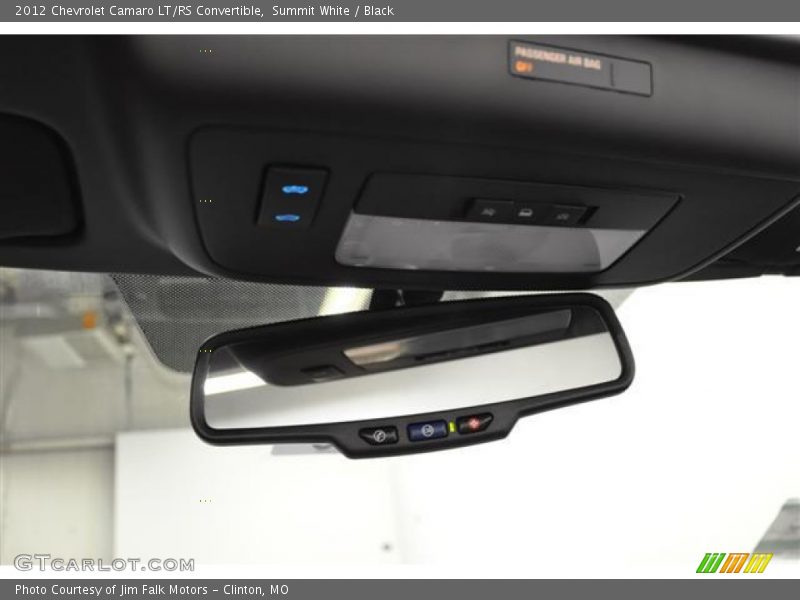 Summit White / Black 2012 Chevrolet Camaro LT/RS Convertible