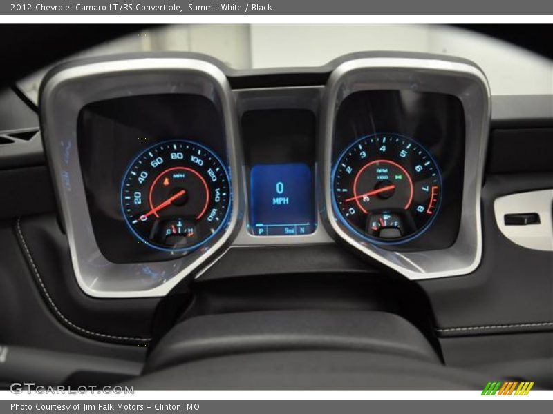 Summit White / Black 2012 Chevrolet Camaro LT/RS Convertible