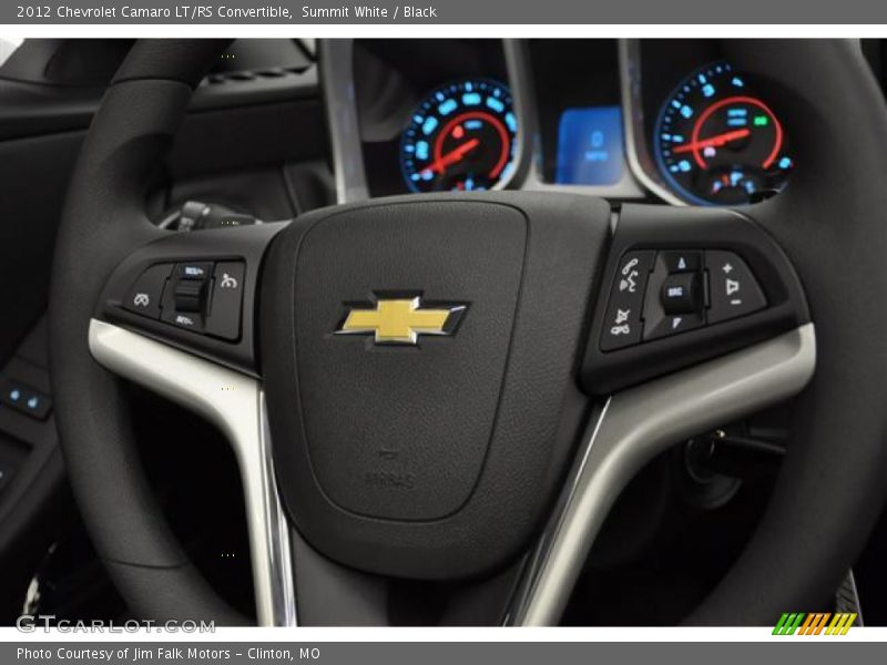 Summit White / Black 2012 Chevrolet Camaro LT/RS Convertible