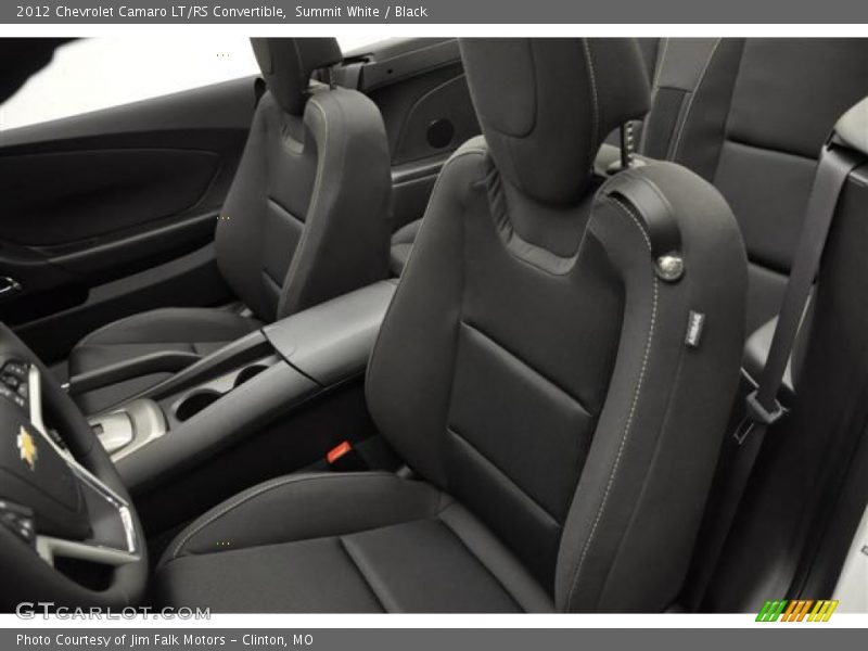 Summit White / Black 2012 Chevrolet Camaro LT/RS Convertible