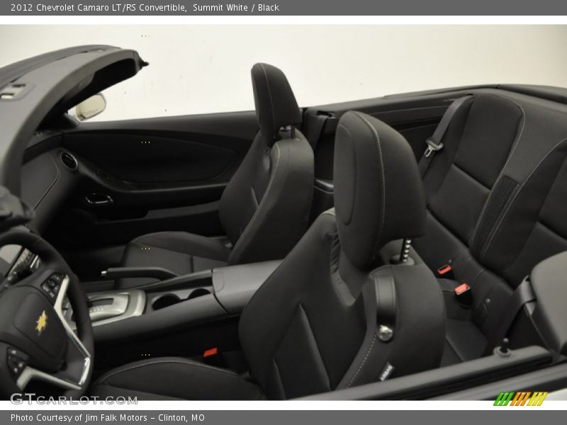 Summit White / Black 2012 Chevrolet Camaro LT/RS Convertible