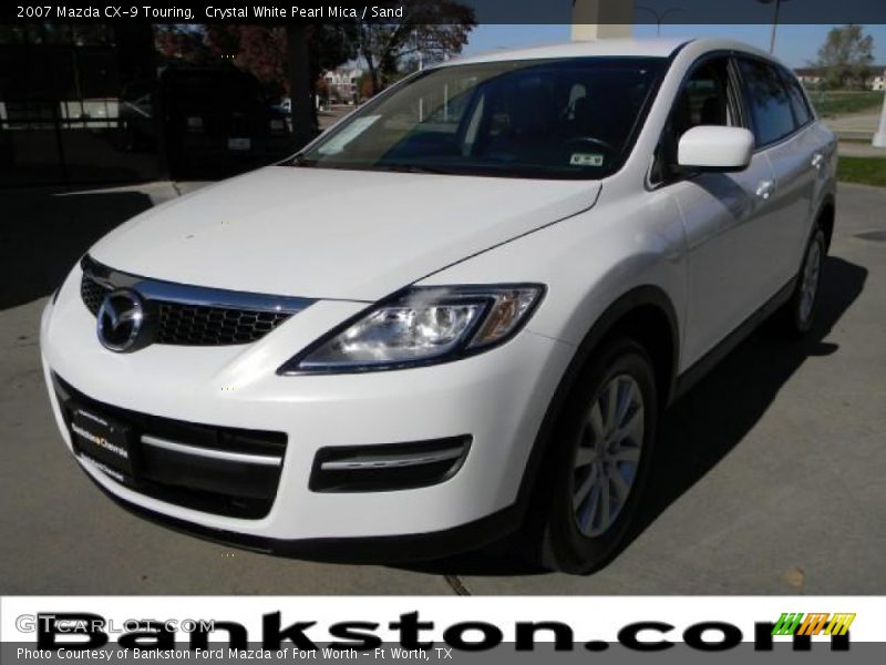 Crystal White Pearl Mica / Sand 2007 Mazda CX-9 Touring