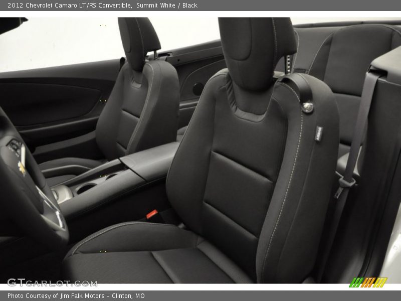 Summit White / Black 2012 Chevrolet Camaro LT/RS Convertible