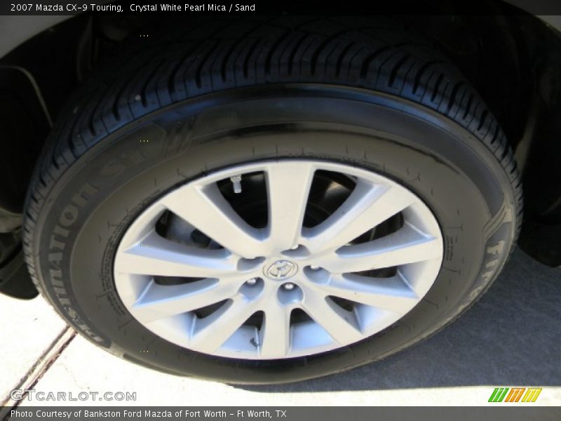 Crystal White Pearl Mica / Sand 2007 Mazda CX-9 Touring