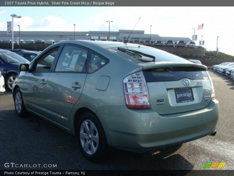 Silver Pine Green Mica / Bisque Beige 2007 Toyota Prius Hybrid