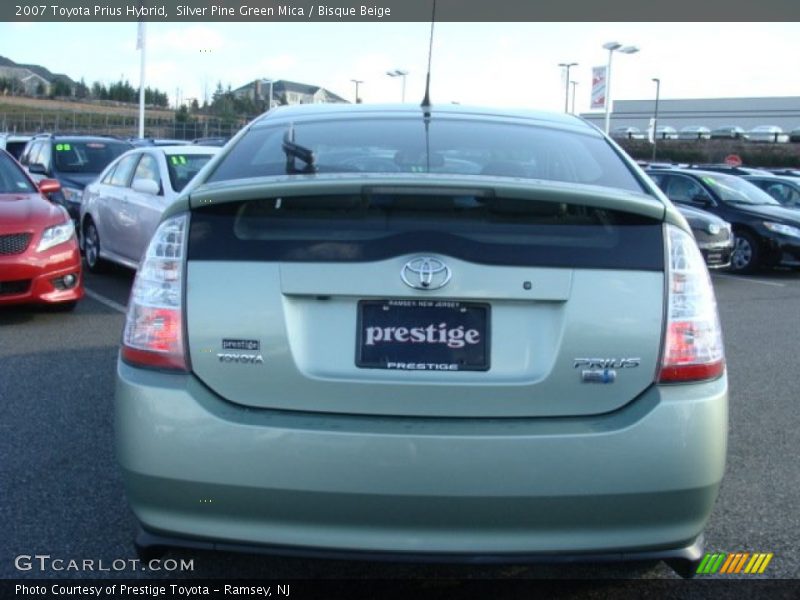 Silver Pine Green Mica / Bisque Beige 2007 Toyota Prius Hybrid