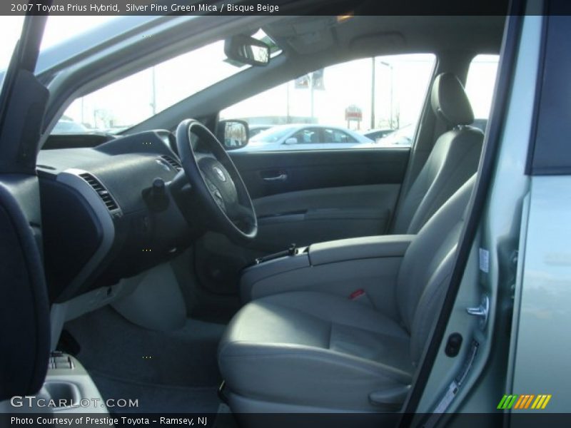 Silver Pine Green Mica / Bisque Beige 2007 Toyota Prius Hybrid