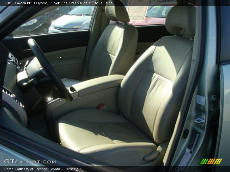 Silver Pine Green Mica / Bisque Beige 2007 Toyota Prius Hybrid