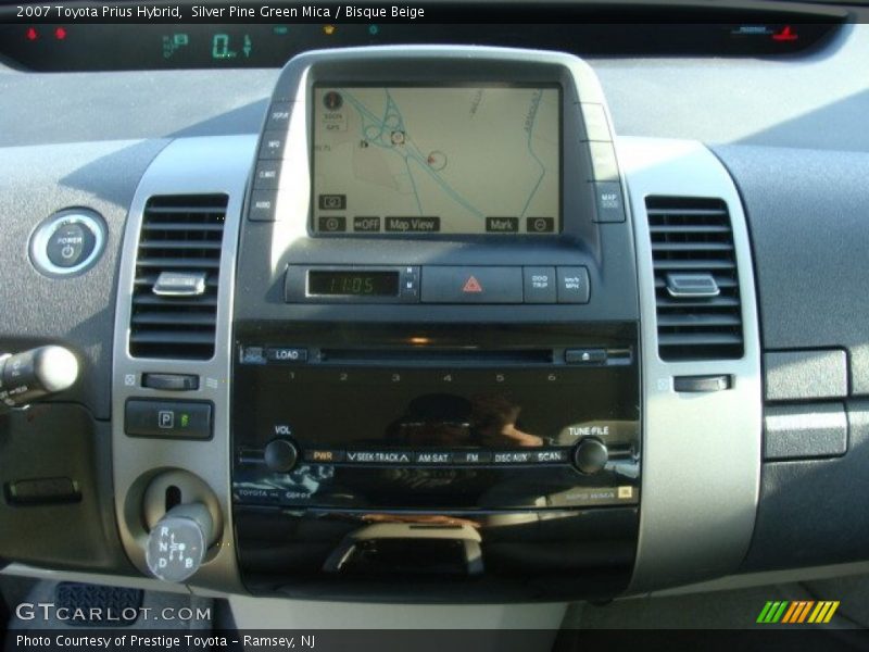 Silver Pine Green Mica / Bisque Beige 2007 Toyota Prius Hybrid