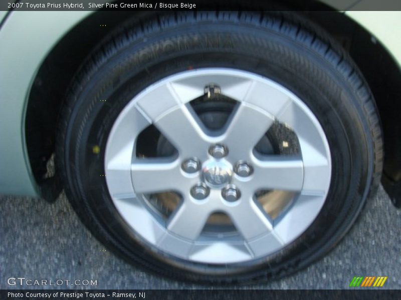 Silver Pine Green Mica / Bisque Beige 2007 Toyota Prius Hybrid