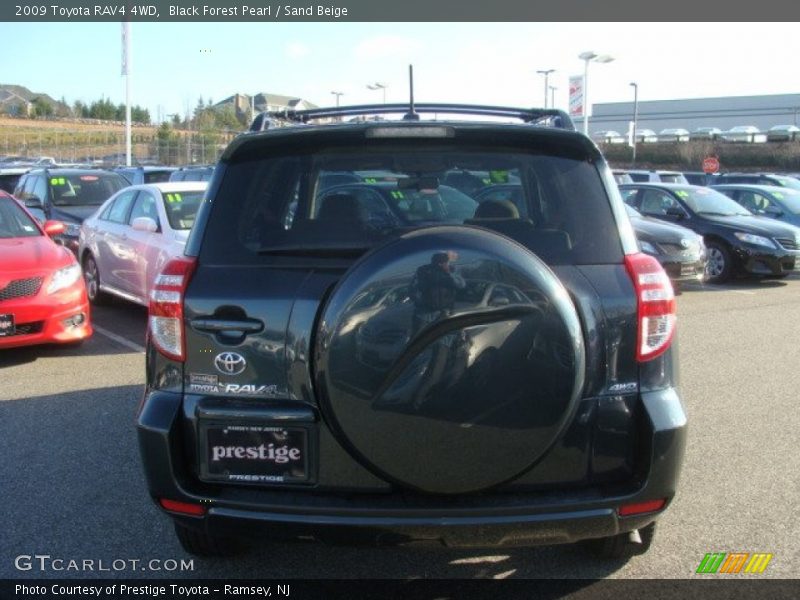 Black Forest Pearl / Sand Beige 2009 Toyota RAV4 4WD