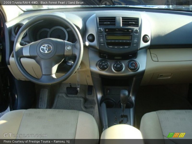 Black Forest Pearl / Sand Beige 2009 Toyota RAV4 4WD