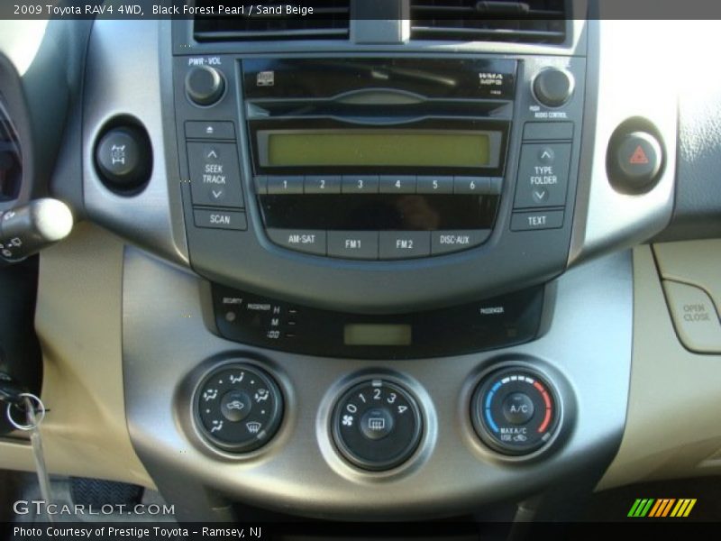 Black Forest Pearl / Sand Beige 2009 Toyota RAV4 4WD