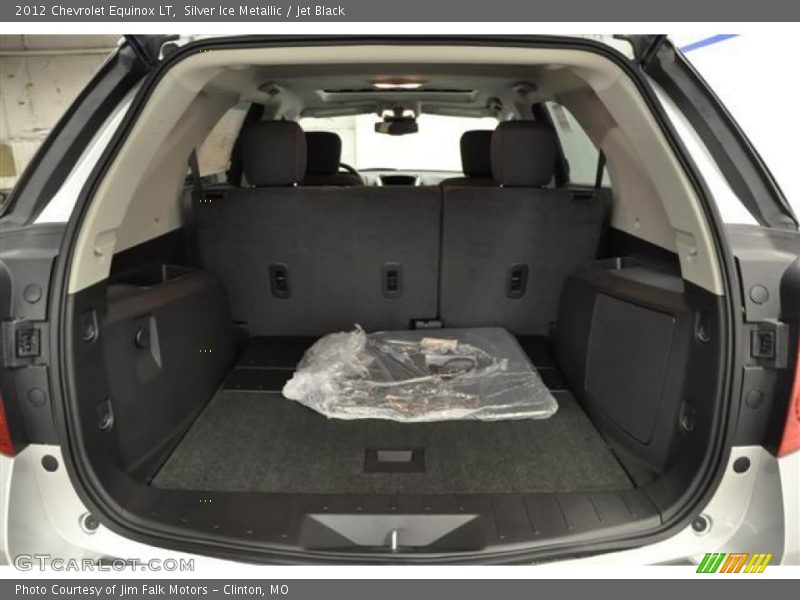 Silver Ice Metallic / Jet Black 2012 Chevrolet Equinox LT