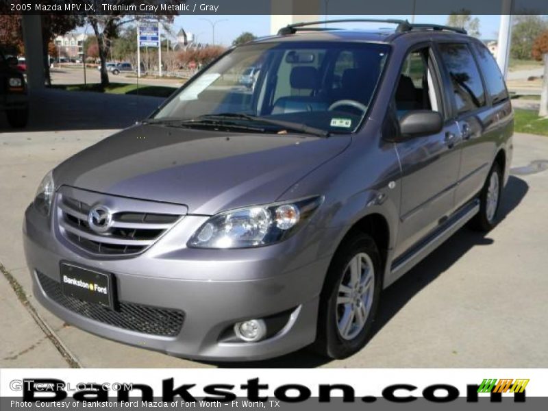 Titanium Gray Metallic / Gray 2005 Mazda MPV LX