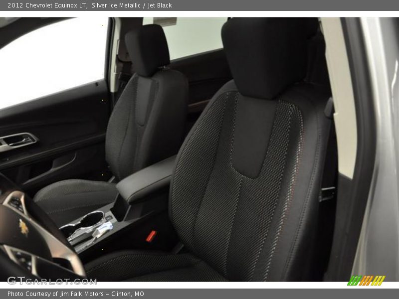 Silver Ice Metallic / Jet Black 2012 Chevrolet Equinox LT