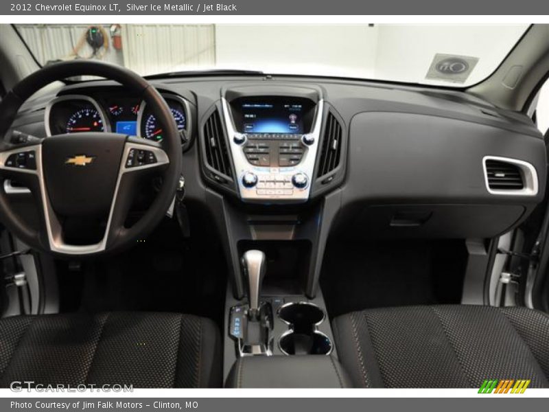 Silver Ice Metallic / Jet Black 2012 Chevrolet Equinox LT