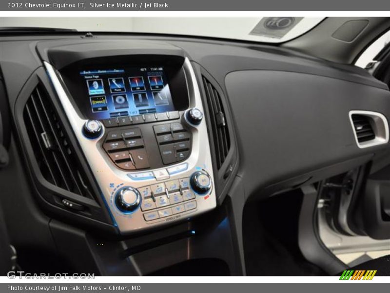 Silver Ice Metallic / Jet Black 2012 Chevrolet Equinox LT
