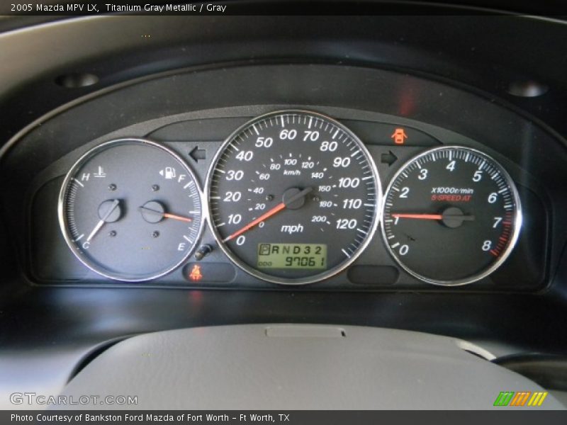 Titanium Gray Metallic / Gray 2005 Mazda MPV LX