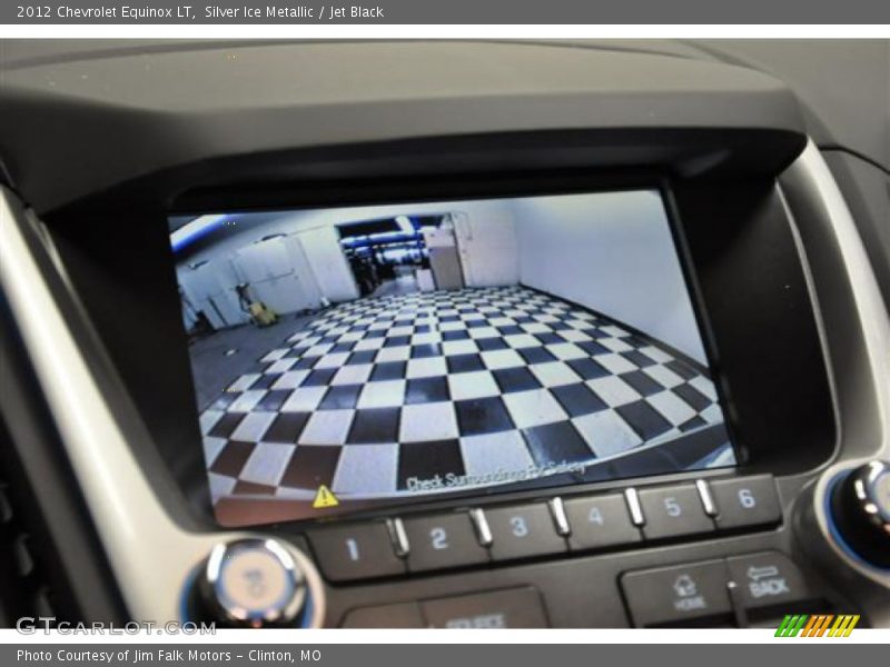 Silver Ice Metallic / Jet Black 2012 Chevrolet Equinox LT