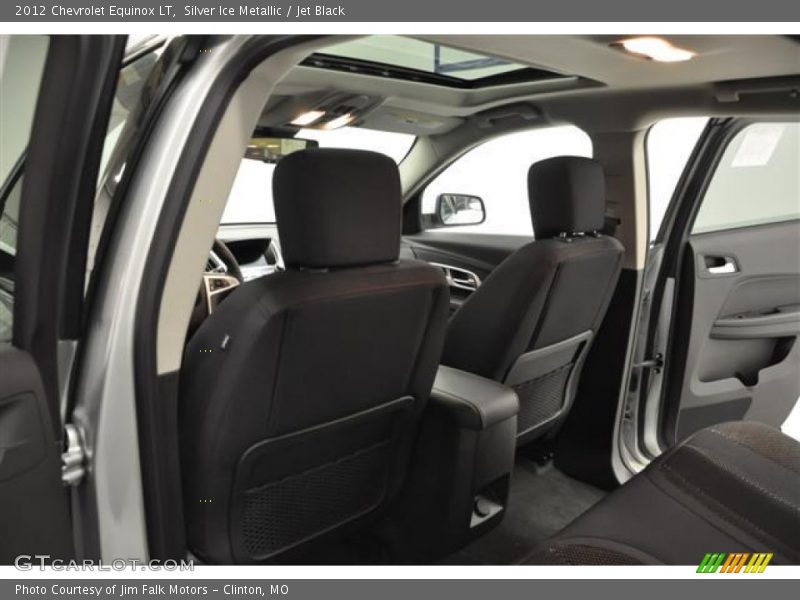 Silver Ice Metallic / Jet Black 2012 Chevrolet Equinox LT