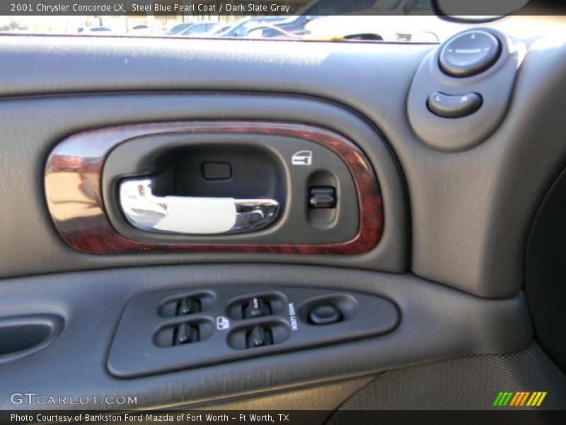 Steel Blue Pearl Coat / Dark Slate Gray 2001 Chrysler Concorde LX