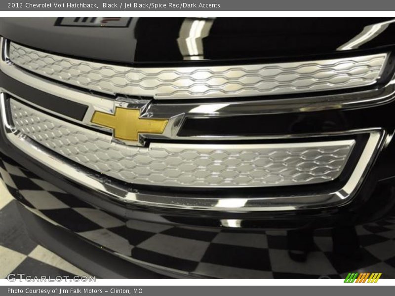 Black / Jet Black/Spice Red/Dark Accents 2012 Chevrolet Volt Hatchback