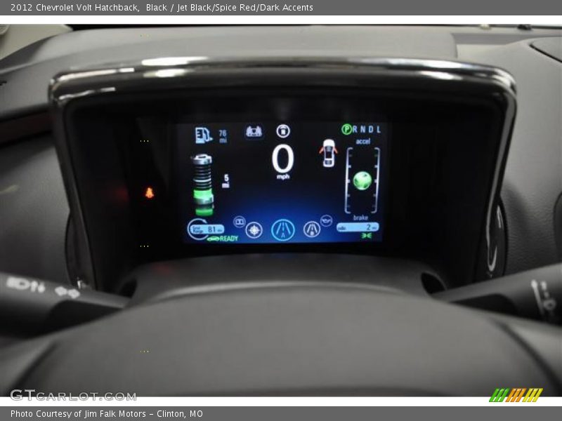  2012 Volt Hatchback Hatchback Gauges
