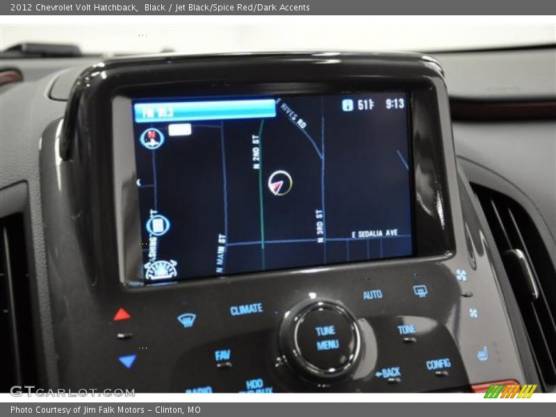 Navigation of 2012 Volt Hatchback