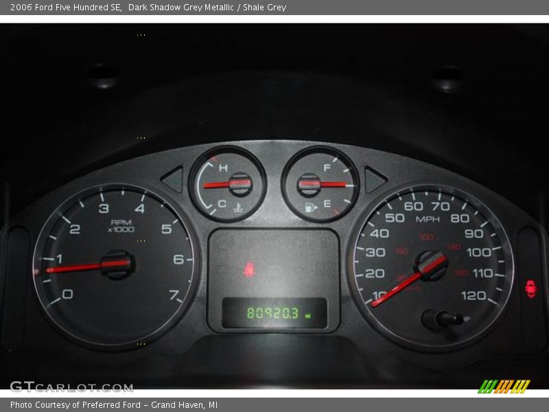 Dark Shadow Grey Metallic / Shale Grey 2006 Ford Five Hundred SE