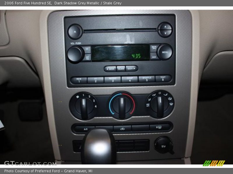 Dark Shadow Grey Metallic / Shale Grey 2006 Ford Five Hundred SE