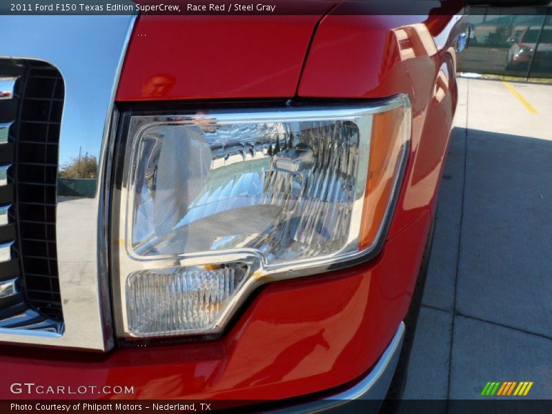 Race Red / Steel Gray 2011 Ford F150 Texas Edition SuperCrew