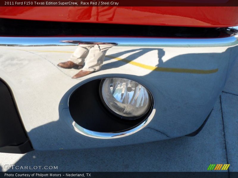 Race Red / Steel Gray 2011 Ford F150 Texas Edition SuperCrew