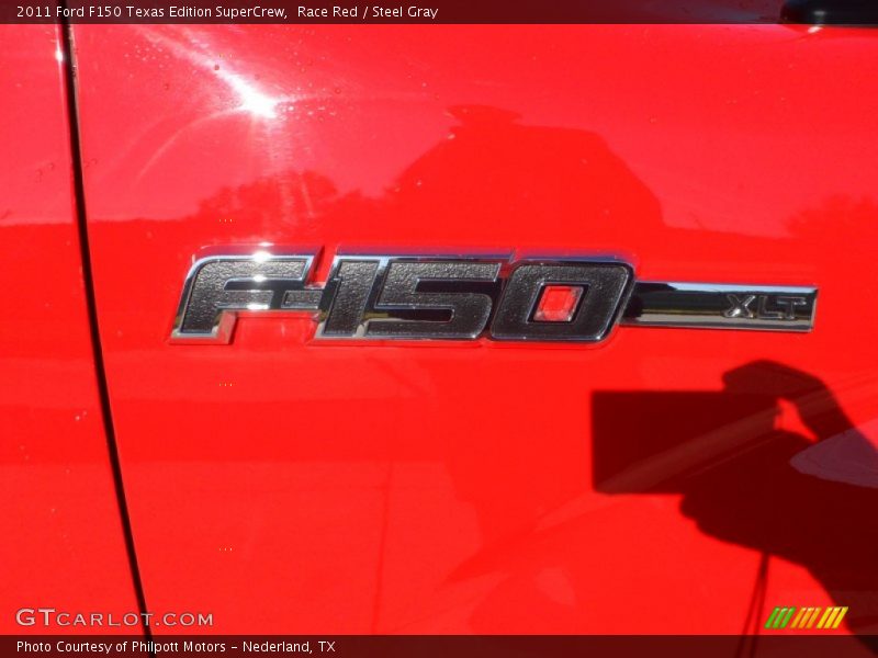 Race Red / Steel Gray 2011 Ford F150 Texas Edition SuperCrew