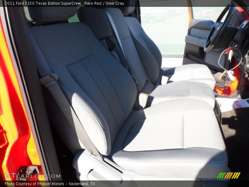 Race Red / Steel Gray 2011 Ford F150 Texas Edition SuperCrew