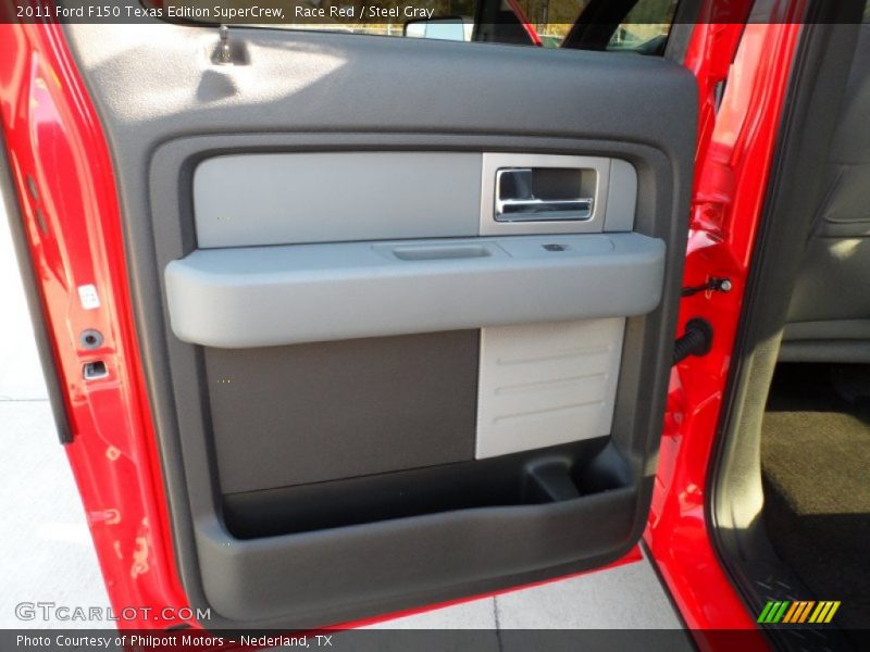Race Red / Steel Gray 2011 Ford F150 Texas Edition SuperCrew