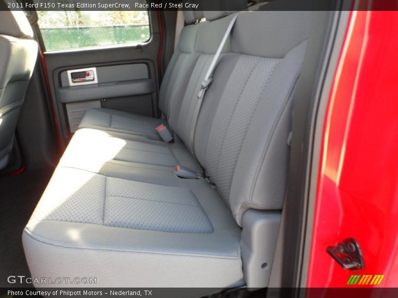 Race Red / Steel Gray 2011 Ford F150 Texas Edition SuperCrew