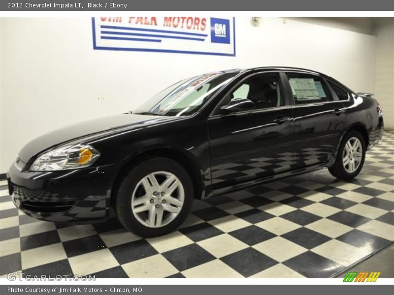Black / Ebony 2012 Chevrolet Impala LT
