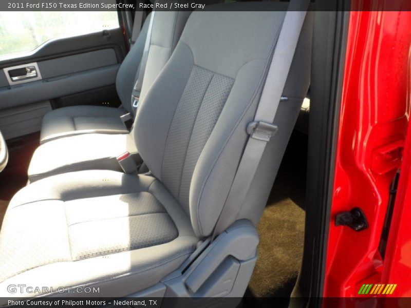 Race Red / Steel Gray 2011 Ford F150 Texas Edition SuperCrew