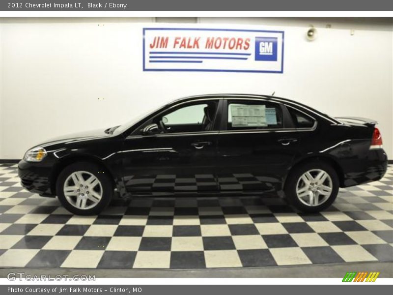 Black / Ebony 2012 Chevrolet Impala LT