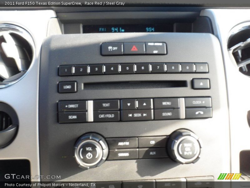 Race Red / Steel Gray 2011 Ford F150 Texas Edition SuperCrew