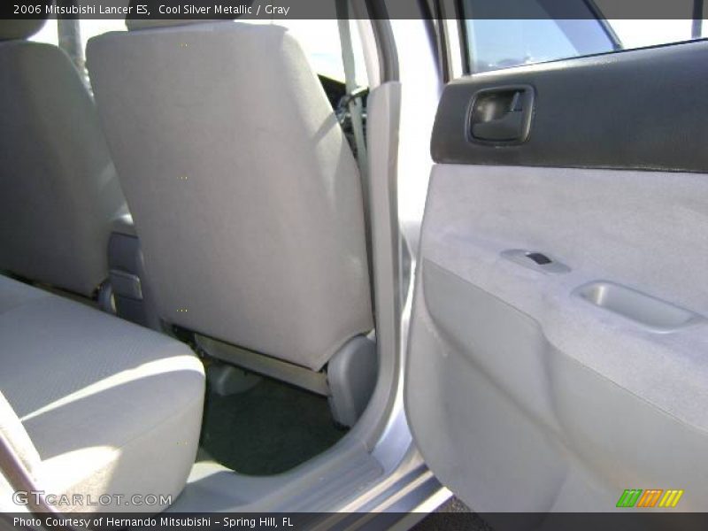 Cool Silver Metallic / Gray 2006 Mitsubishi Lancer ES