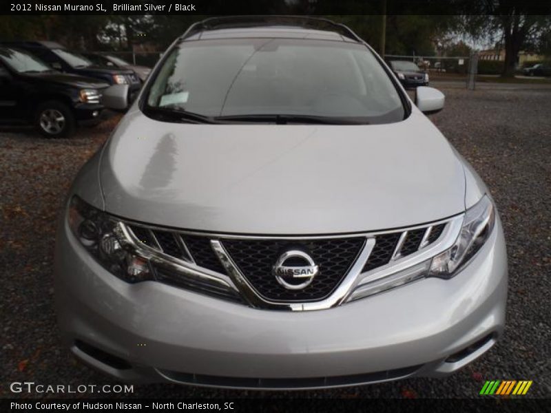 Brilliant Silver / Black 2012 Nissan Murano SL