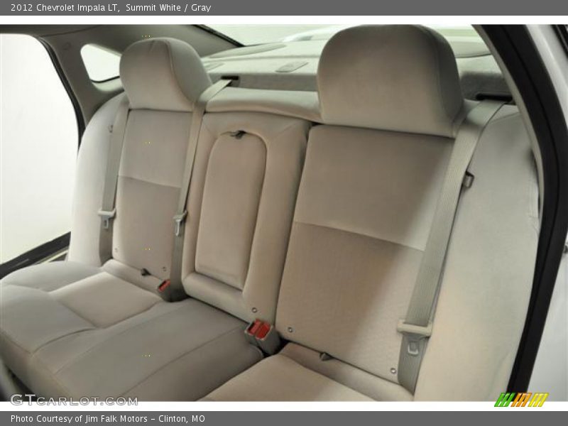 Summit White / Gray 2012 Chevrolet Impala LT