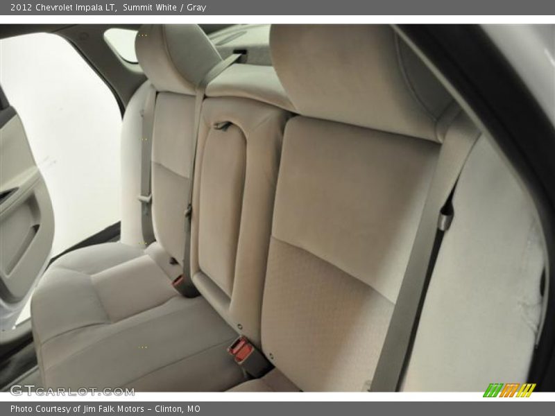 Summit White / Gray 2012 Chevrolet Impala LT